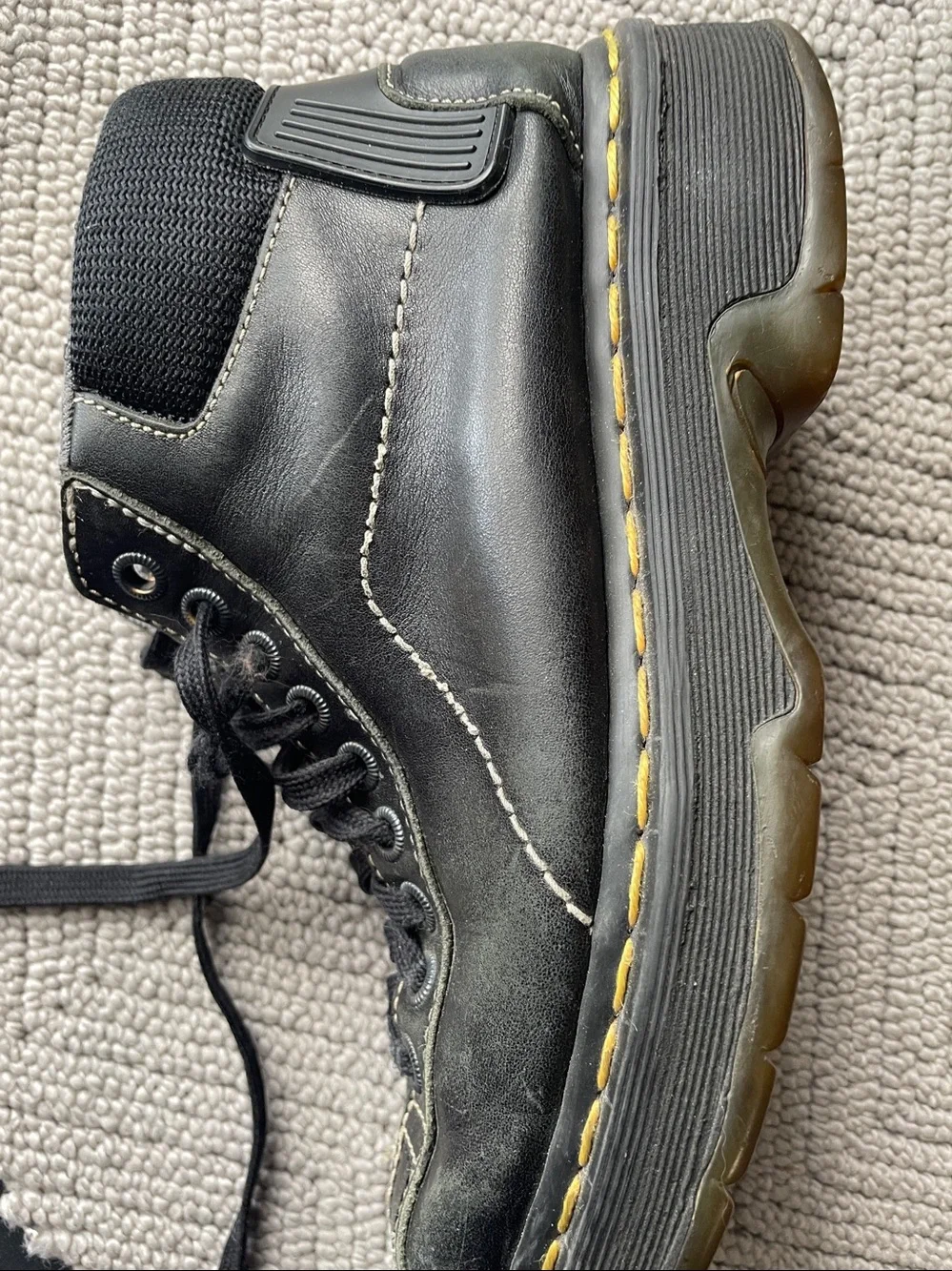 Vintage Doc Dr Martens Chunky Boots Made in England Size 6